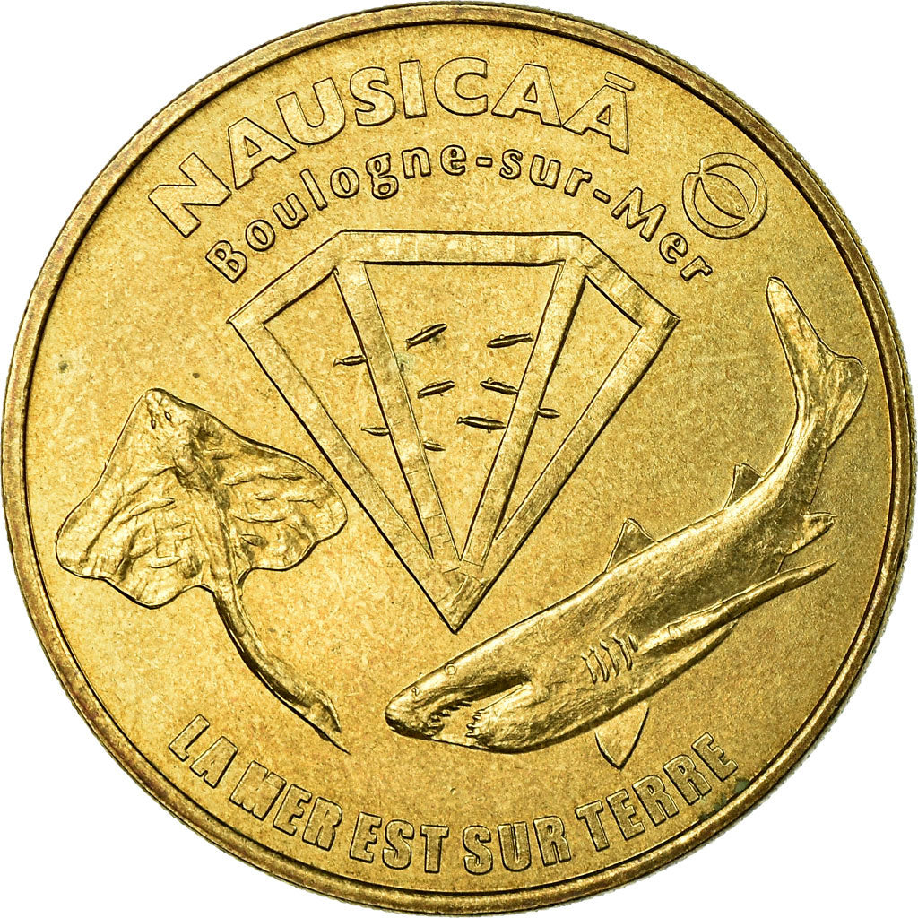 Frankreich, Token, Touristic token, Boulogne-sur Mer  - Nausicaa n° 1, Arts &