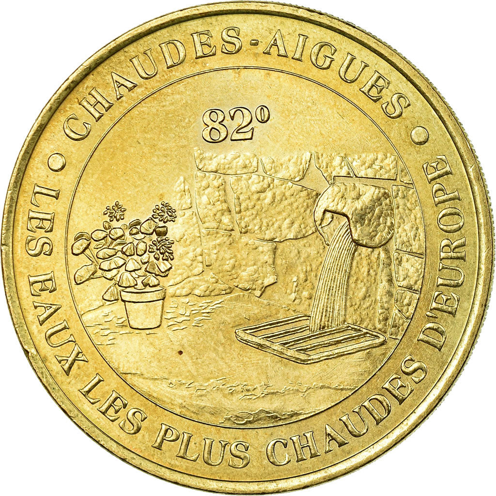 France, Token, Touristic token, 15/ Chaudes Aigues - Source, Arts & Culture