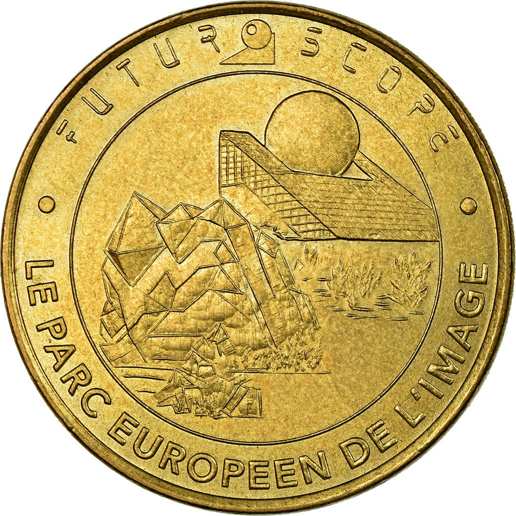 France, Token, Touristic token, 86/ Futuroscope - Parc Européen, Arts &