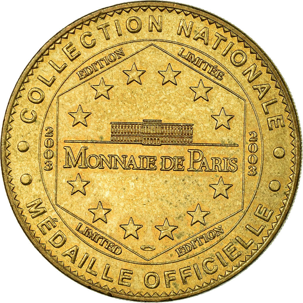 Francja, Token, Żeton turystyczny, 76/ Cathédrale Notre-Dame - Rouen, Sztuka i