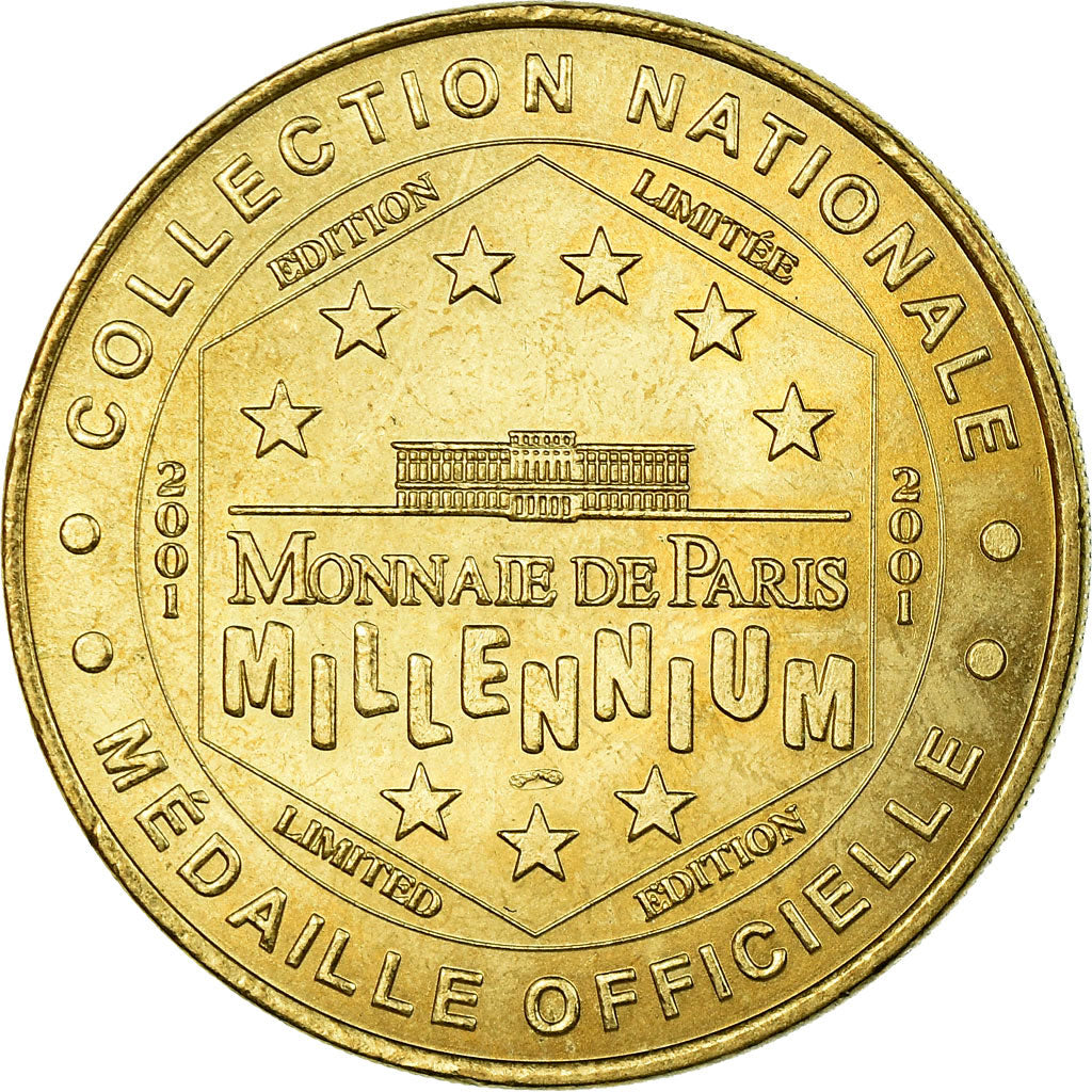Francia, Token, Jetón turístico, Kintzheim -  Montagne des Singes, Arts &