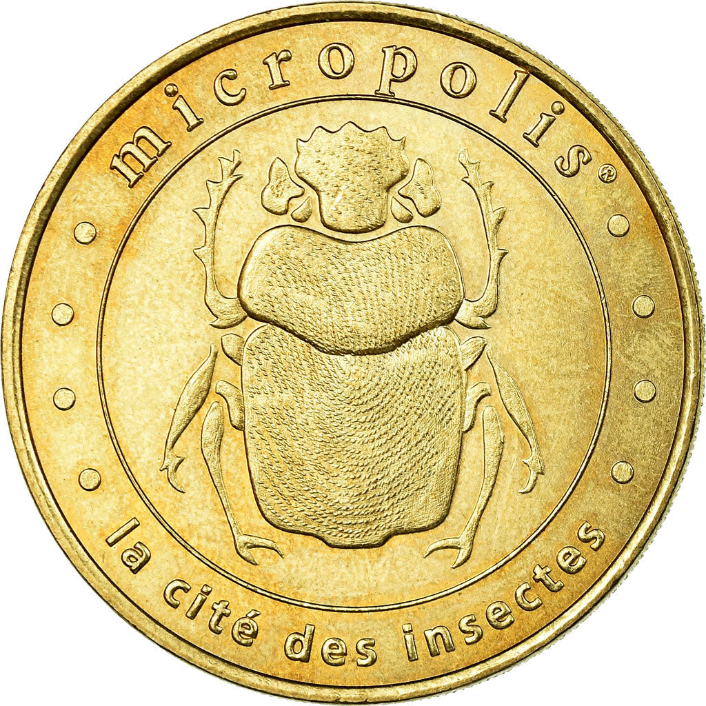 Francja, Token, Żeton turystyczny, Saint-Léons - Micropolis n°1 - scarabée