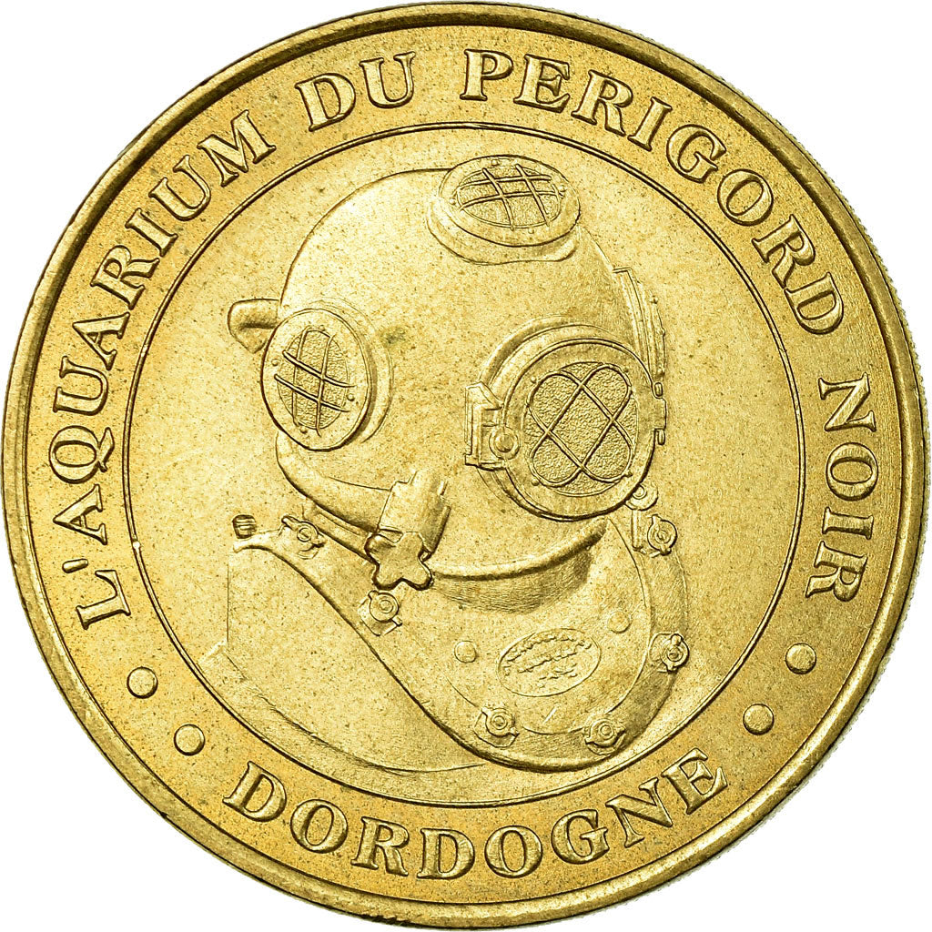 France, Token, Touristic token, Le Bugue - aquarium n°1, Arts & Culture, 2000