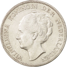 Netherlands, Wilhelmina I, Gulden, 1946, AU(50-53), Silver, KM:161.1