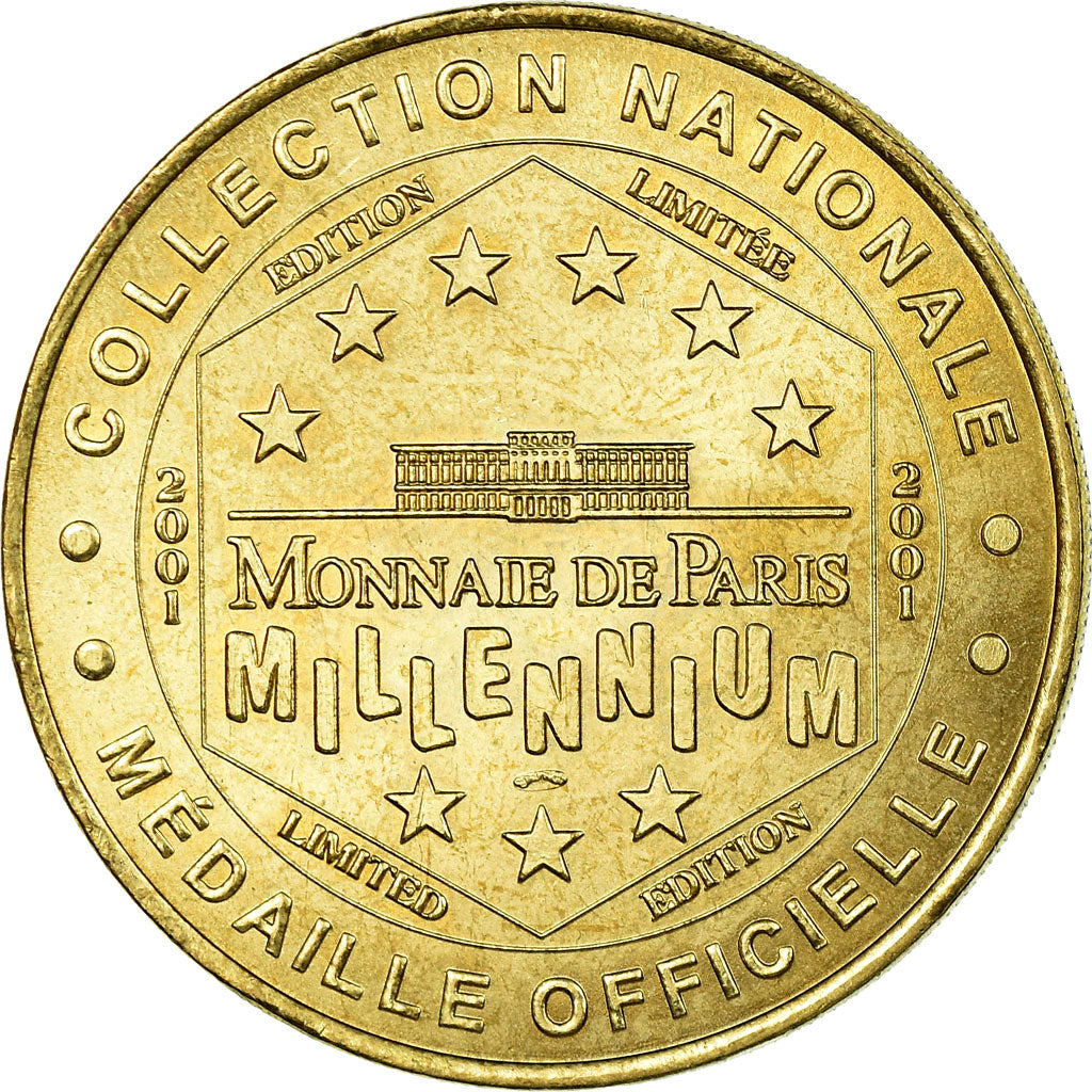 Francia, Token, Jetón turístico, 74/ La Mer de Glace - Chamonix, Arts &
