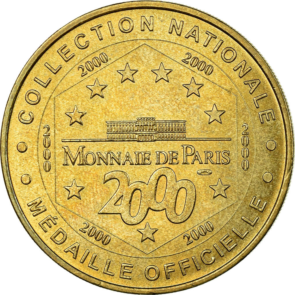 France, Token, Touristic token, Paris - La Géode n° 2, Arts & Culture, 2000