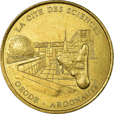 France, Token, Touristic token, Cité des Sciences n°1- La Géode-, Arts &