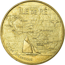 France, Jeton, Jeton Touristique, Ile de Ré - n°4 - Océan Atlantique, Arts &
