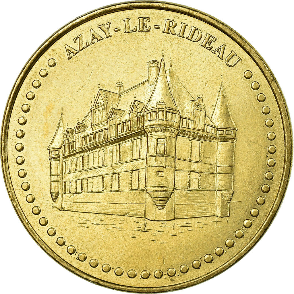 France, Token, Touristic token, Azay-le-Rideau -  Château n°2, Arts & Culture