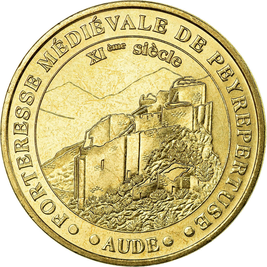 Francia, Token, Touristic token, 11/ Forteresse de Peyrepertus, Arts & Culture