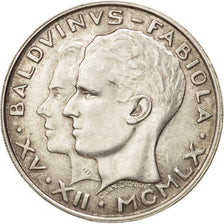 Belgium, 50 Francs, 50 Frank, 1960, AU(55-58), Silver, KM:152.1