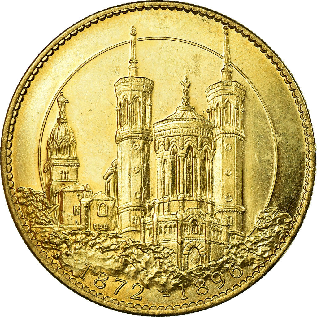 France, Token, Touristic token, Lyon - Notre  Dame de Fourviere, Arts & Culture