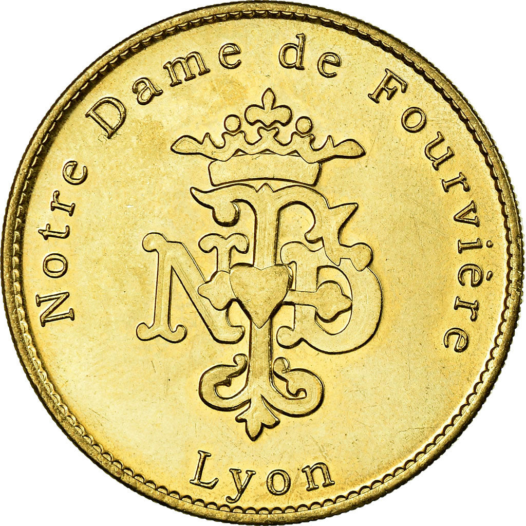 France, Token, Touristic token, Lyon - Notre  Dame de Fourviere, Arts & Culture