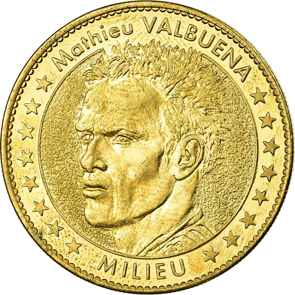 Francia, Token, Touristic token, OM - Droit au but - Mathieu Valbuena, Arts &