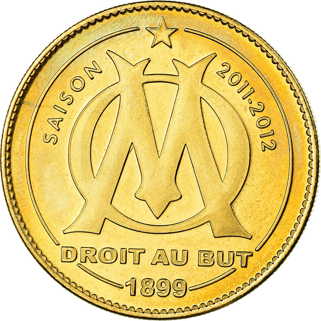 France, Jeton, Jeton Touristique, OM - Droit au but - Rod Fanni, Arts & Culture