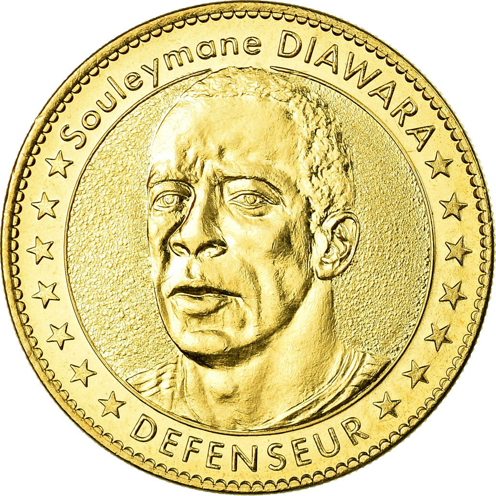 France, Token, Touristic token, OM - Droit au but - Souleymane Diawara, Arts &