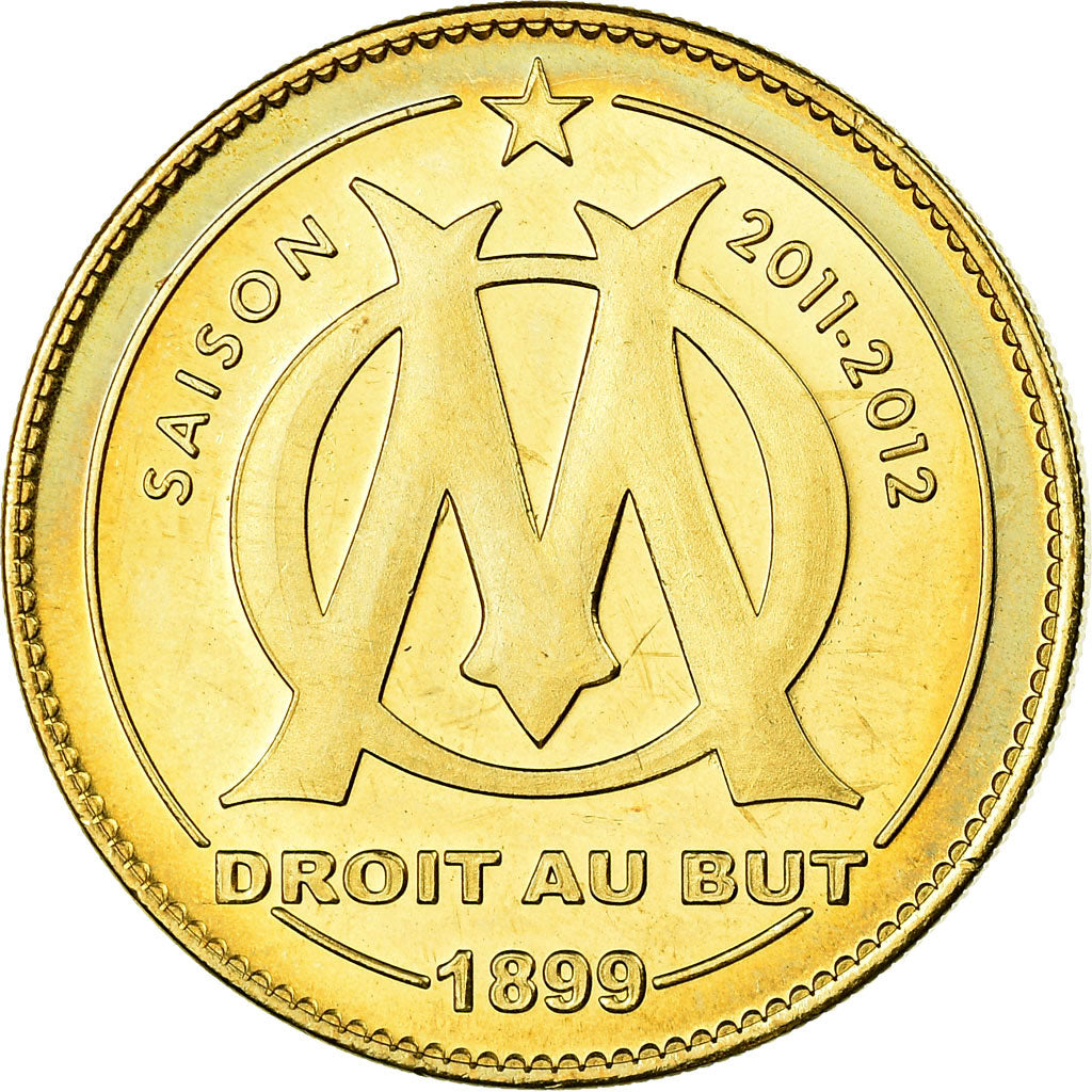 France, Token, Touristic token, OM - Droit au but - Souleymane Diawara, Arts &