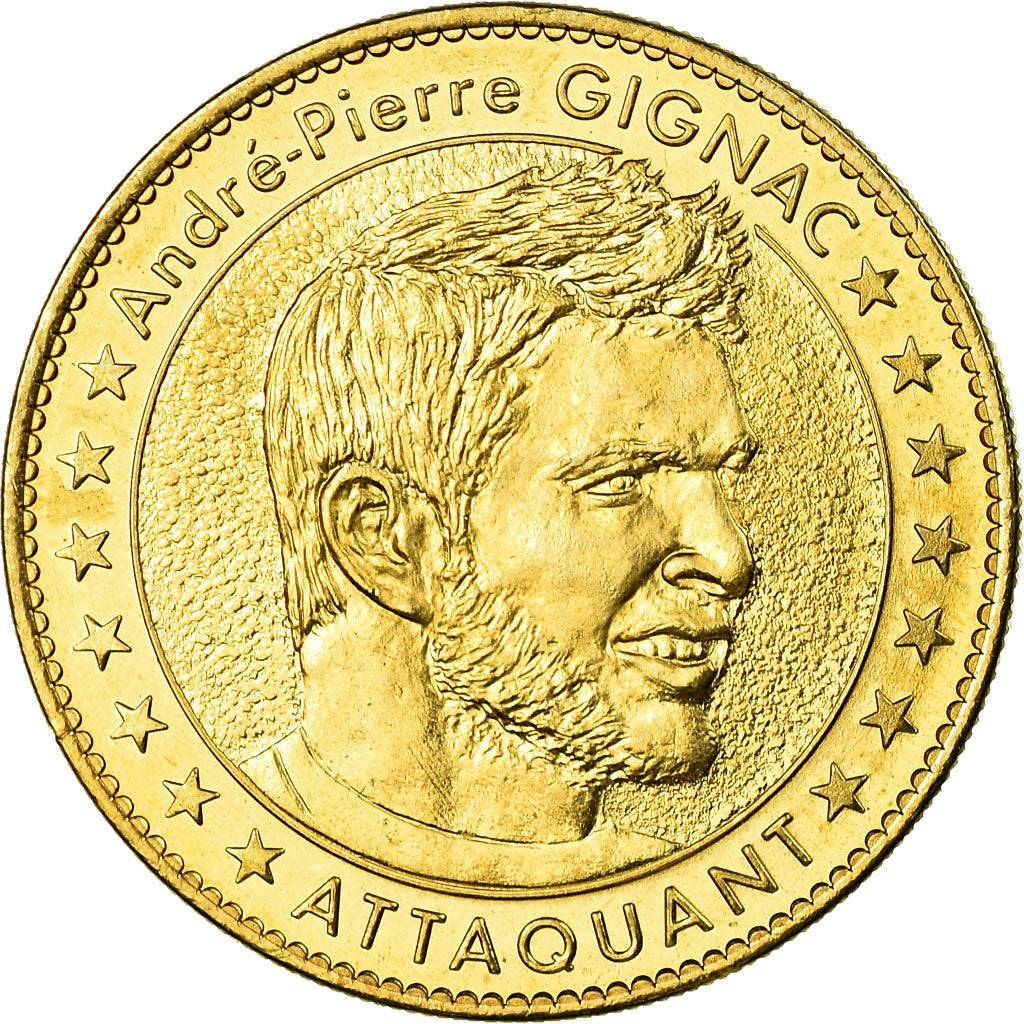 France, Token, Touristic token, OM - Droit au but - André-Pierre Gignac, Arts &