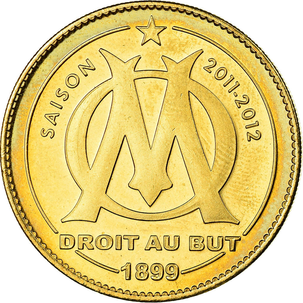 France, Token, Touristic token, OM - Droit au but - André-Pierre Gignac, Arts &