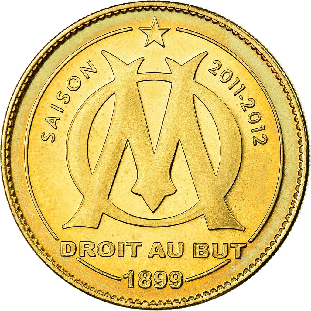 France, Jeton, Jeton Touristique, OM - Droit au but - Billel Omrani, Arts &