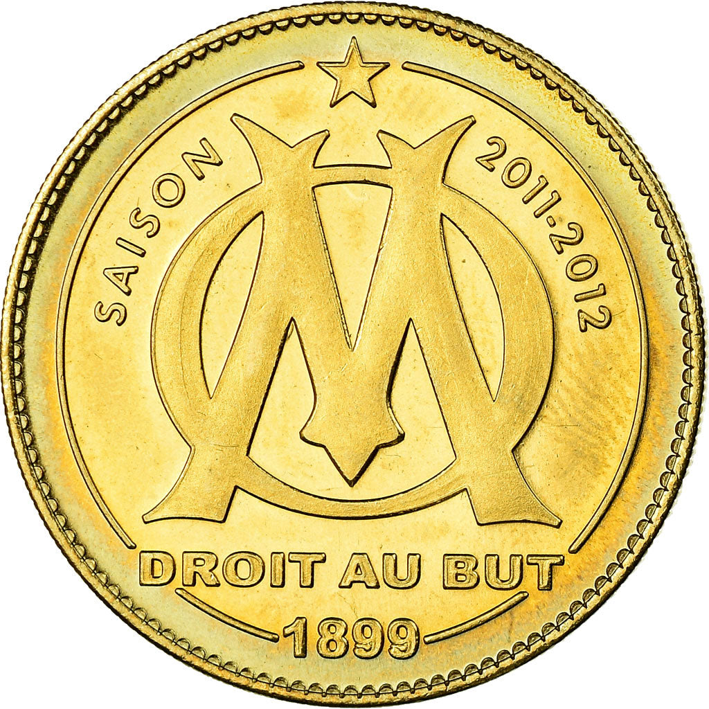 France, Token, Touristic token, OM - Droit au but - Charles Kaboré, Arts &