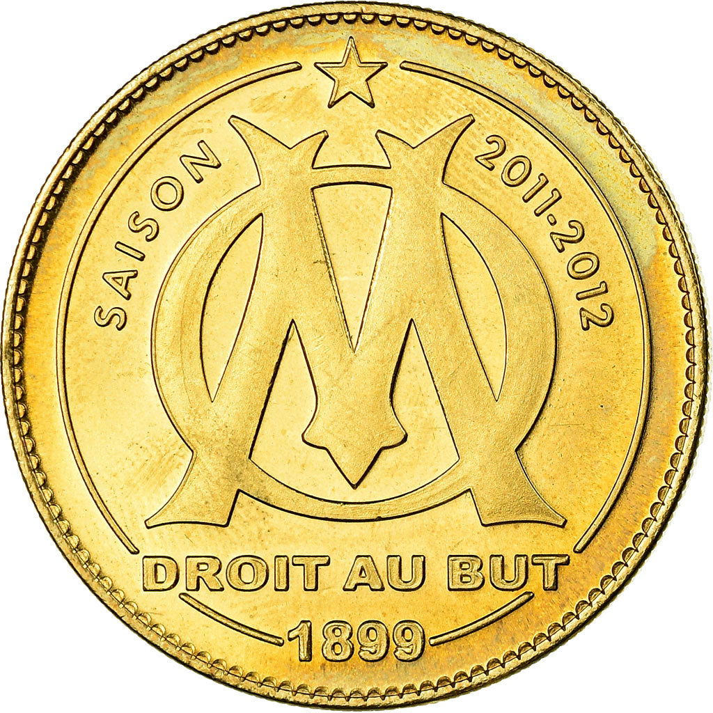 France, Jeton, Jeton Touristique, OM - Droit au but - André Ayew, Arts &