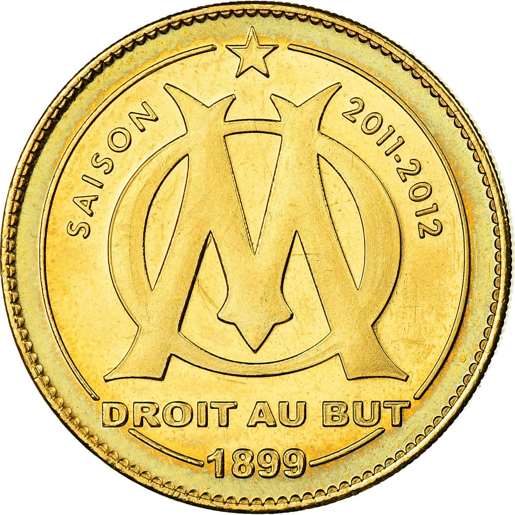 France, Token, Touristic token, OM - Droit au but - Djimi Traoré, Arts &