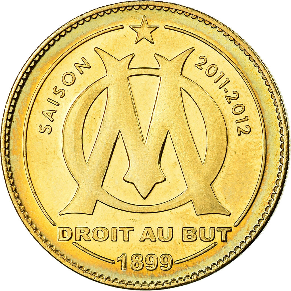 Francia, Token, Touristic token, OM - Droit au but - Benoit Cheyrou, Arts &