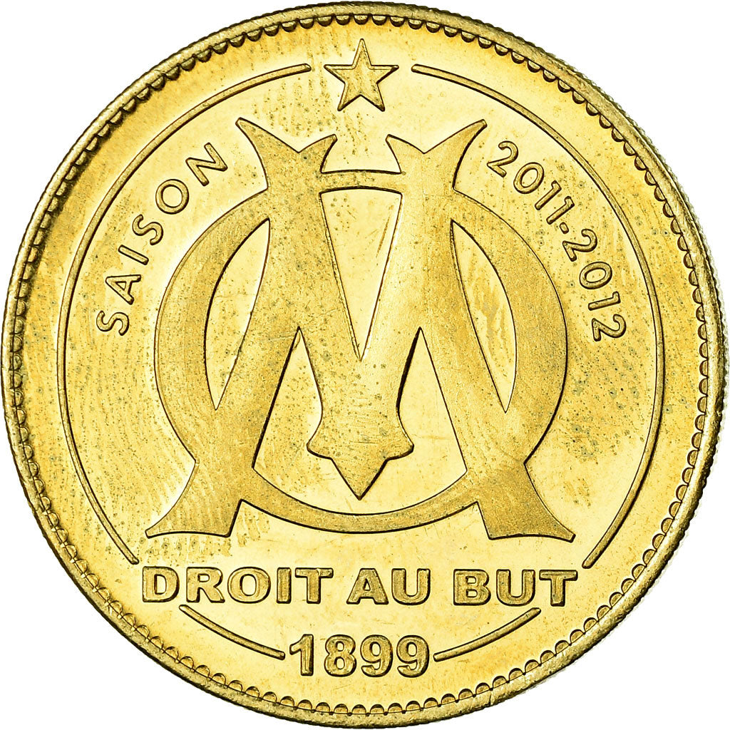 France, Jeton, Jeton Touristique, OM - Droit au but - Alou Diarra, Arts &