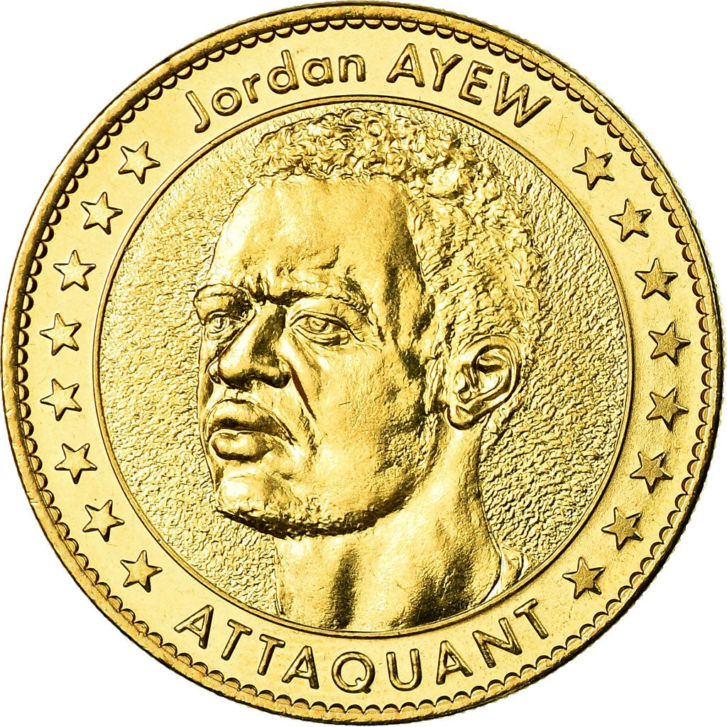 Francia, Token, Touristic token, OM - Droit au but - Jordan Ayew, Arts &
