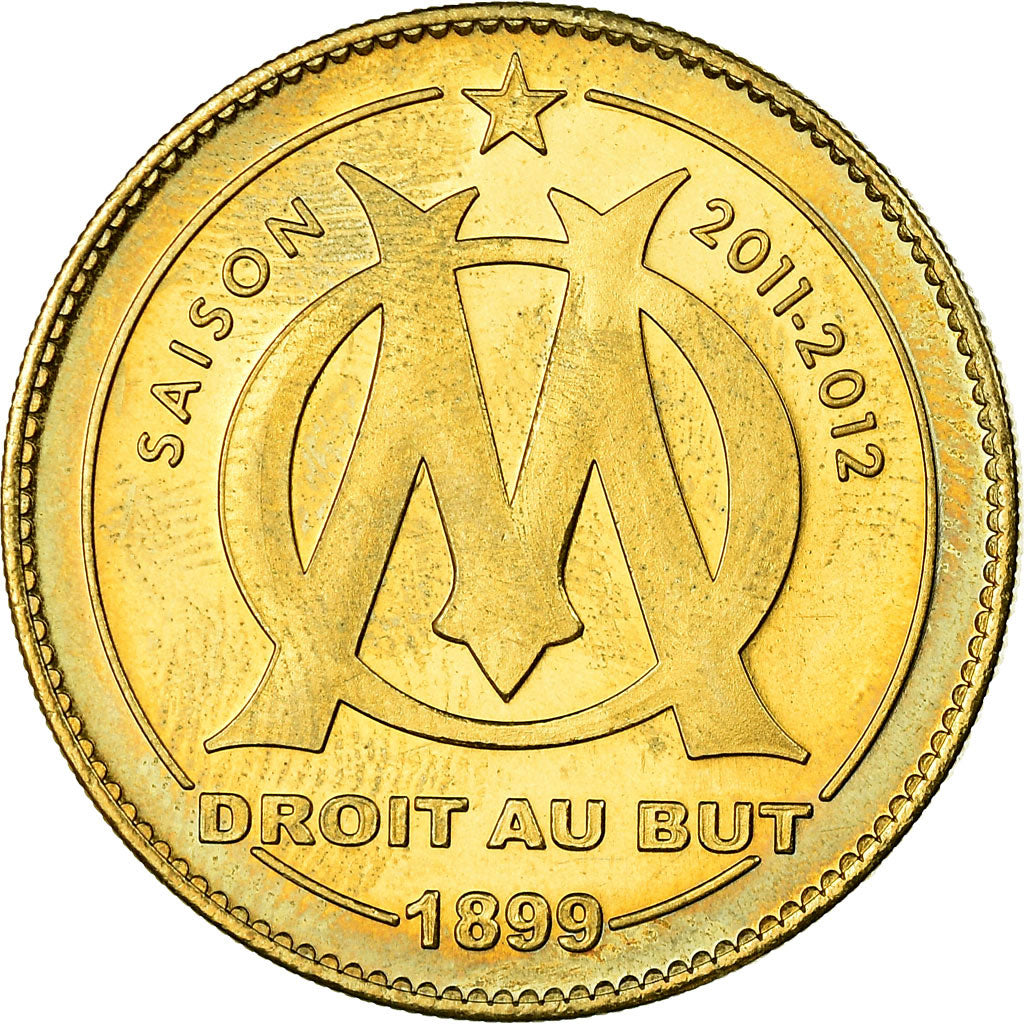 Francia, Token, Jetón turístico, OM - Droit au but - Jean-Philippe Sabo, Arts