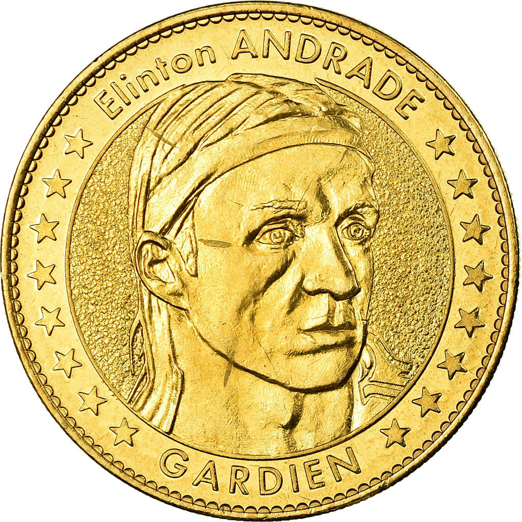 Francia, Token, Touristic token, OM - Droit au but - Elinton Andrade, Arts &