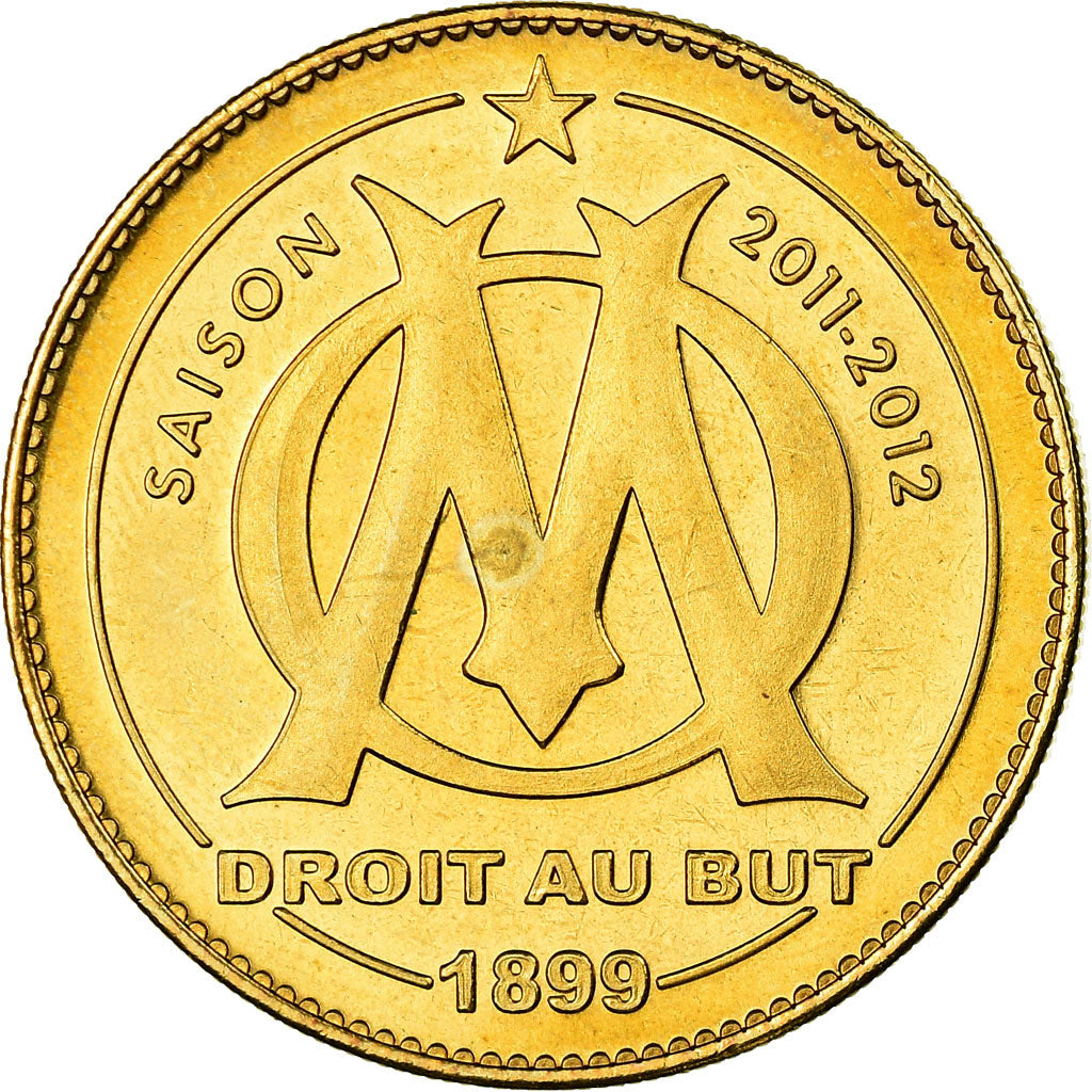 Francia, Token, Touristic token, OM - Droit au but - Elinton Andrade, Arts &