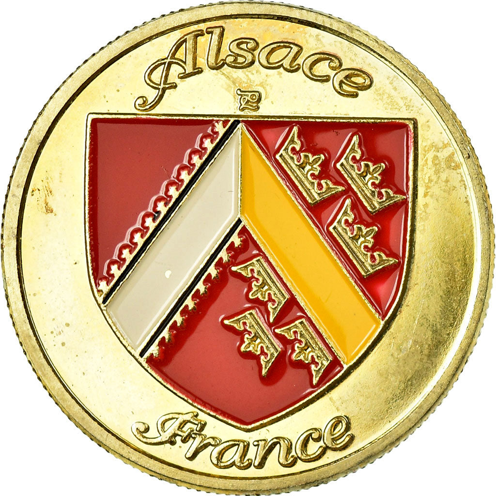 France, Token, Touristic token, Alsace - Coiffe alsacienne, Souvenirs et