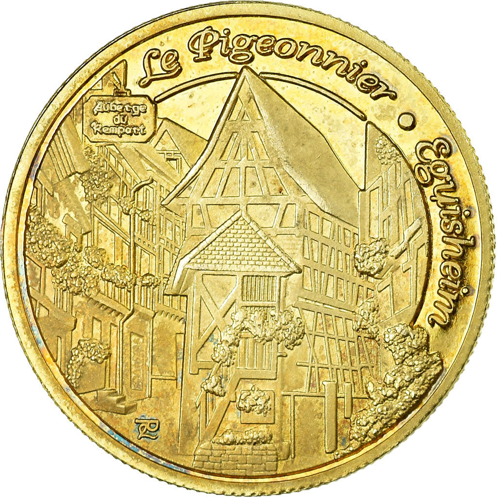 France, Token, Touristic token, Eguisheim - le pigeonnier, Souvenirs et