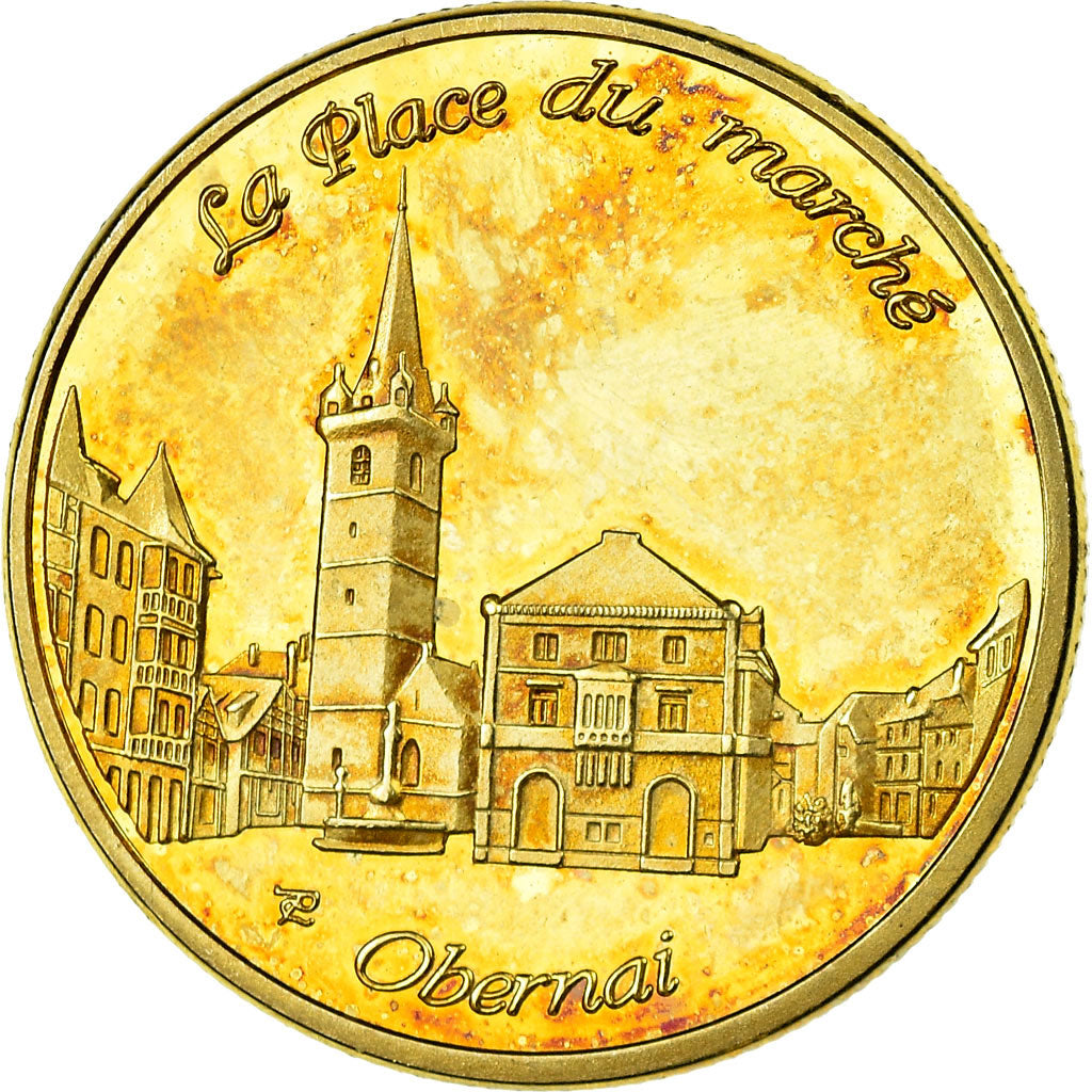 France, Token, Touristic token, Obernai - La place du marché, Souvenirs et