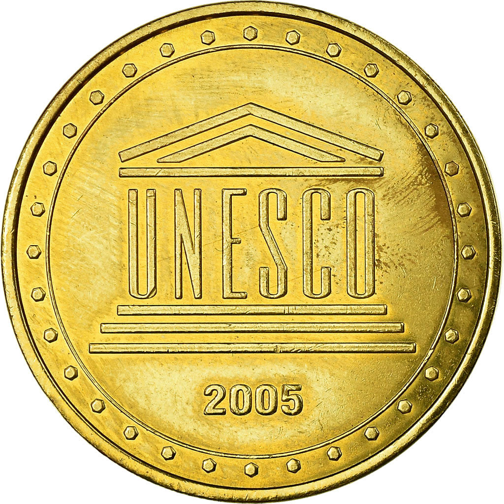 Frankreich, Token, Tourist Token, Unesco, Bergues, Arts & Culture, 2005, UNZ