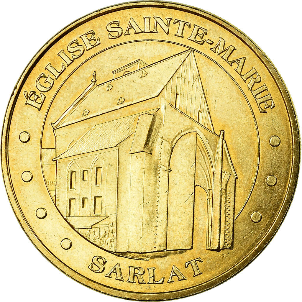 Frankreich, Token, Touristic token, 24/ Eglise Sainte-Marie - Sarlat, Arts &