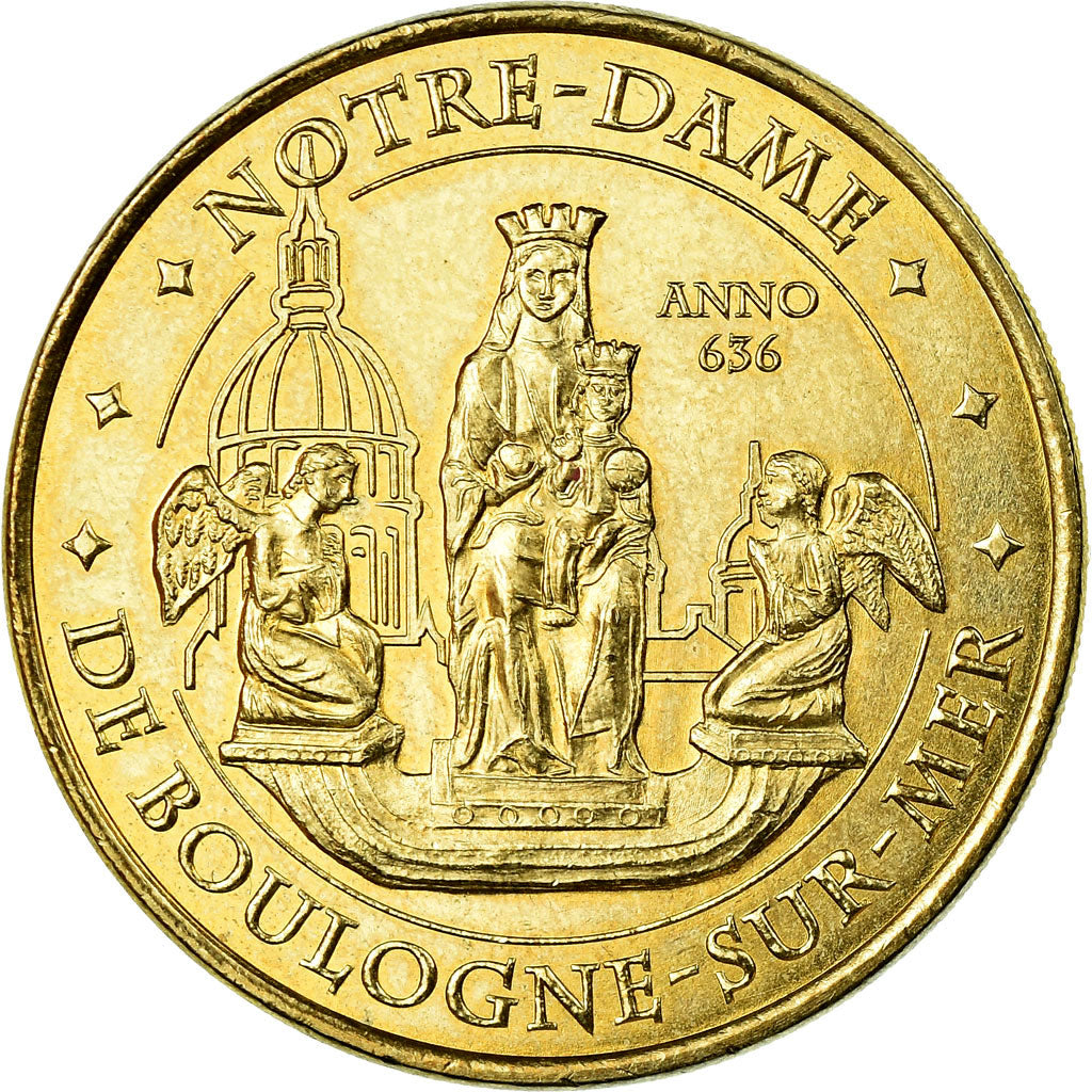 France, Token, Touristic token, Boulogne-sur-Mer - Cathédrale n°2, Arts &