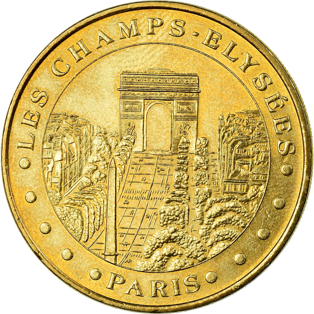 Frankrijk, Token, Toeristisch fiche, Paris - Les Champs Elysées, Arts &