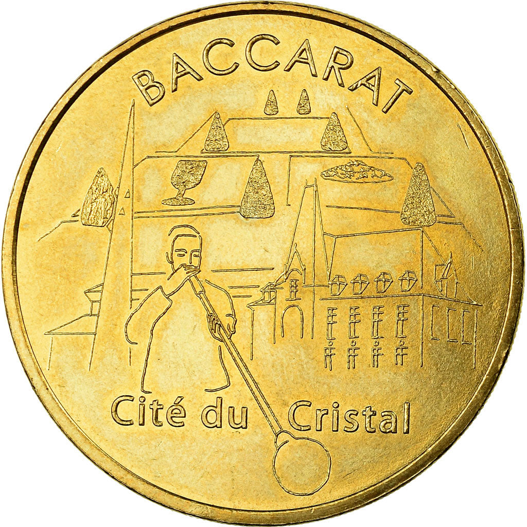 Frankreich, Token, Touristic token, 54/ Baccarat - Cité du Cristal, Arts &