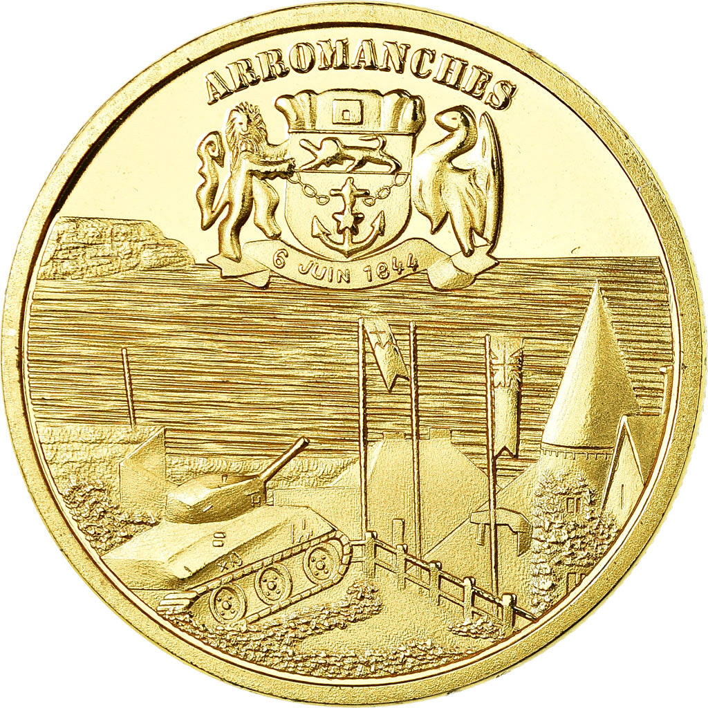 Francia, Token, Touristic token, Arromanches - Musée du Débarquement, Arts &