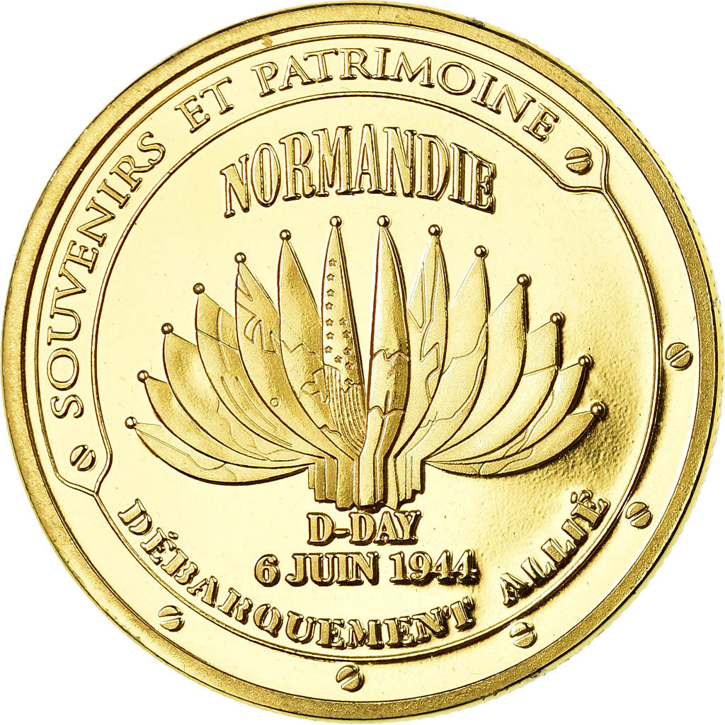 Francia, Token, Touristic token, Arromanches - Musée du Débarquement, Arts &