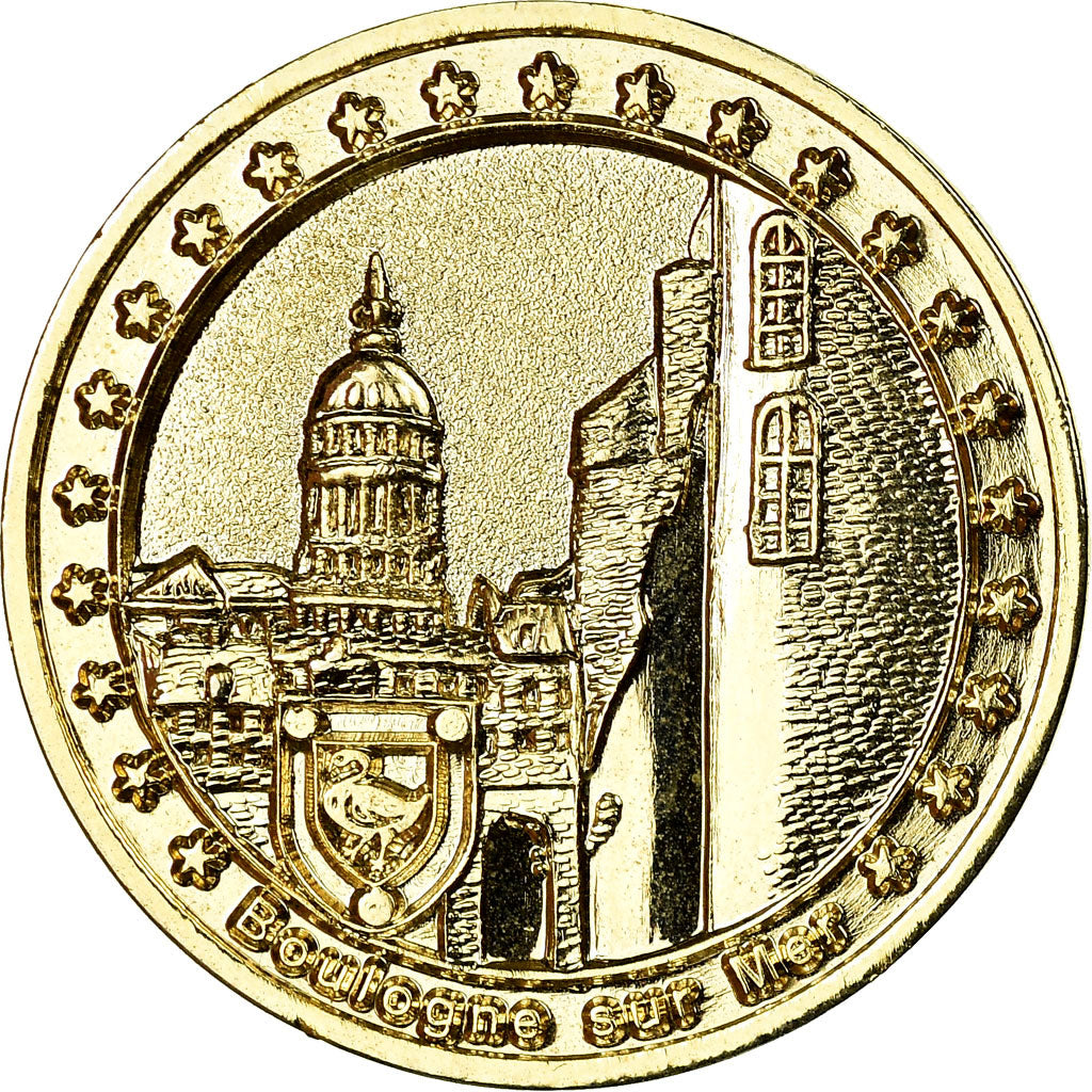 France, Token, Touristic token, 62/ Notre-Dame de Boulogne-sur-Mer, Arts &