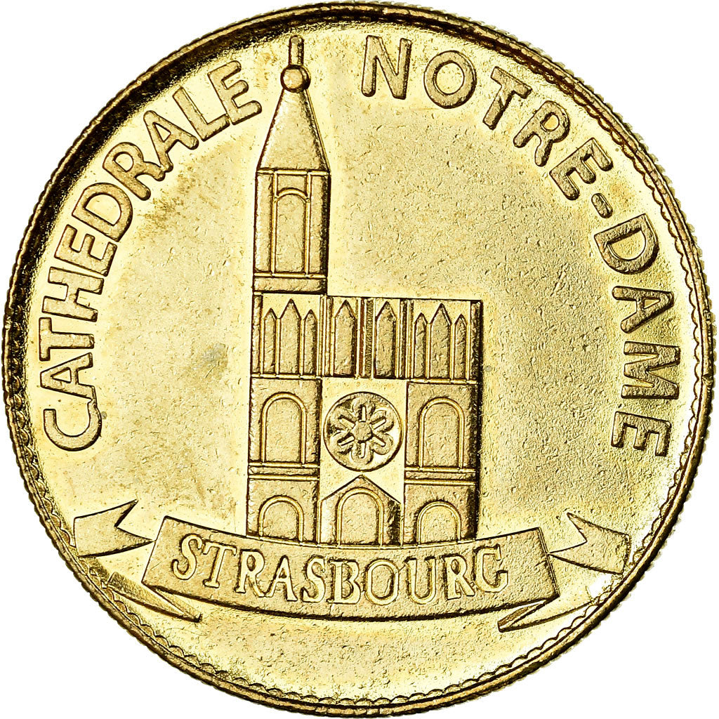 France, Token, Touristic token, Cathédrale Notre-Dame, Strasbourg, Arts &