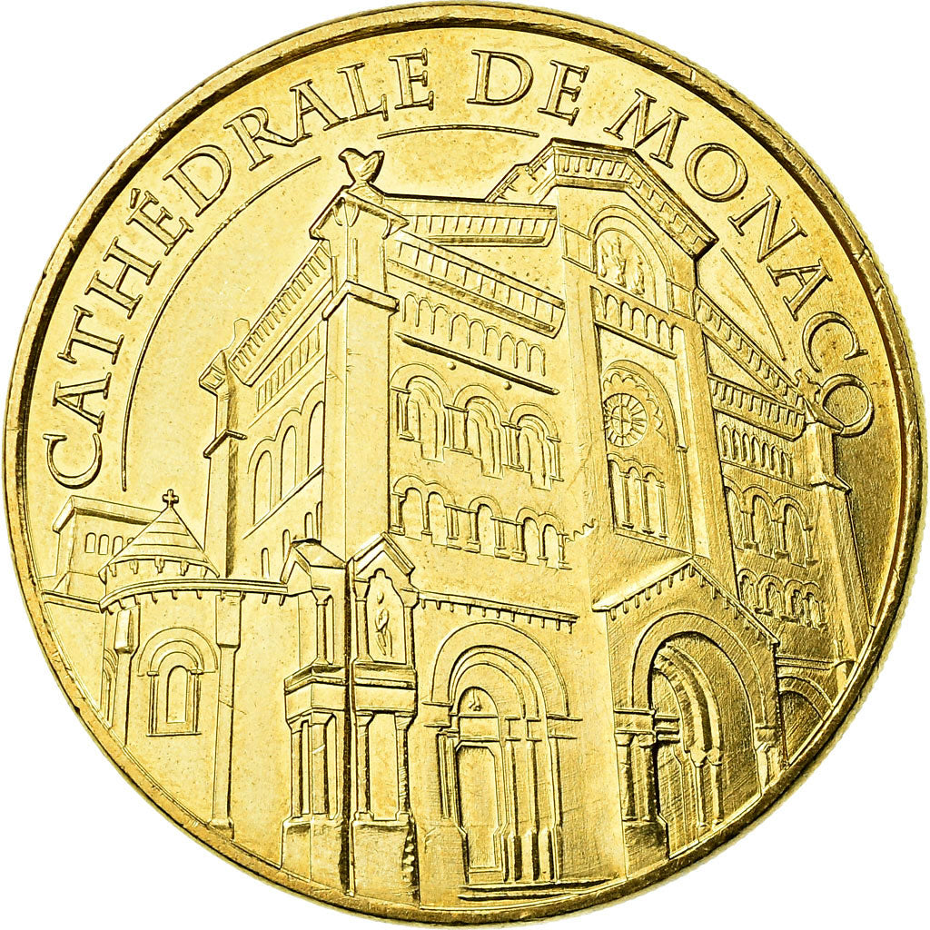 France, Token, Touristic token, Monaco - Cathédrale n°4, 2012, MDP, EF(40-45)