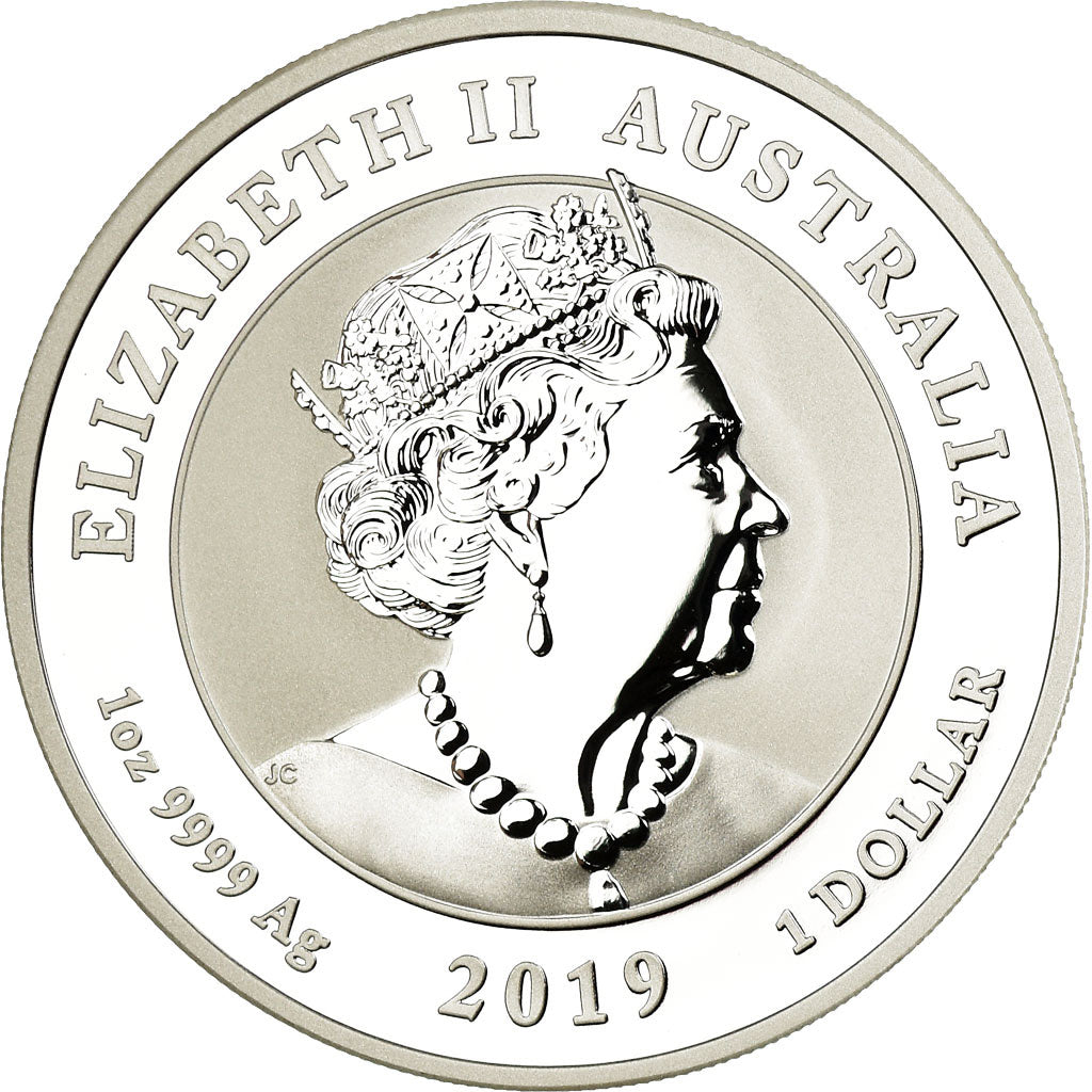 Moneta, Australia, Moon Landing, Dollar, 2019, Royal Australian Mint, Proof
