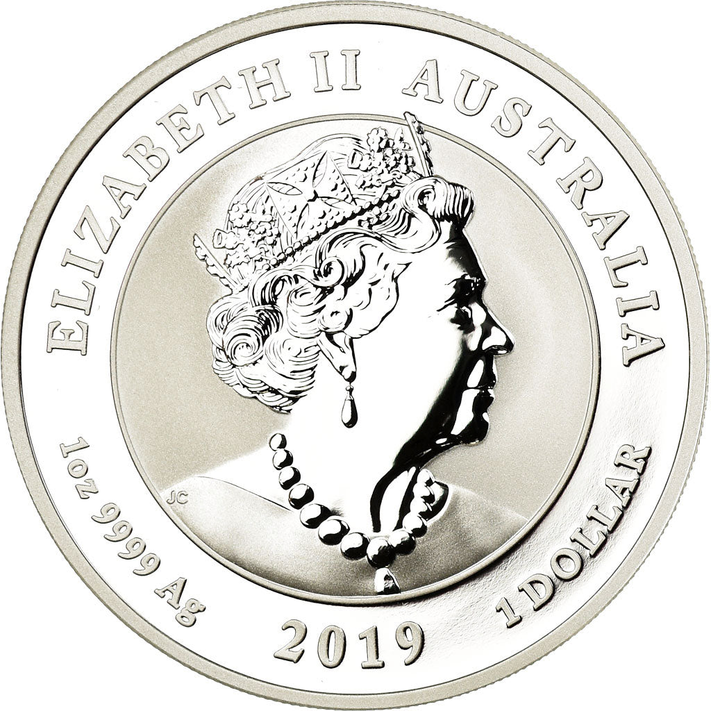 Moneta, Australia, Moon Landing, Dollar, 2019, Royal Australian Mint, Proof