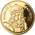 Francia, medalla, Les Rois de France, Charles II, History, SC+, Oro vermeil