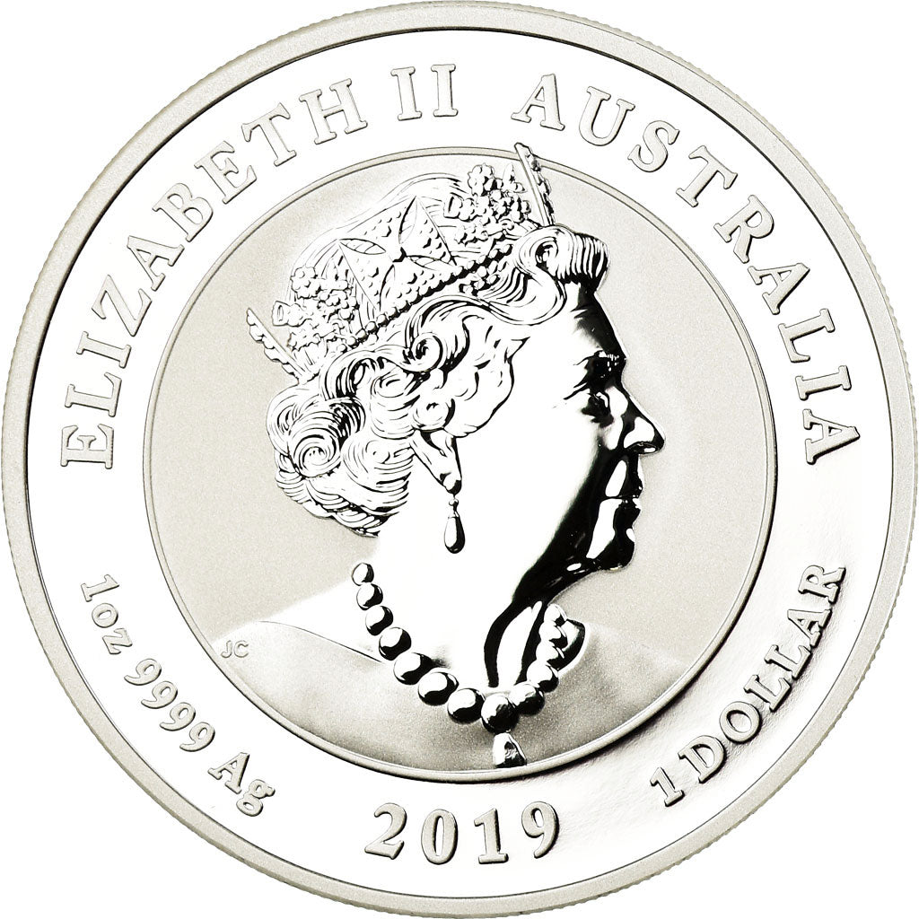 Moneta, Australia, Moon Landing, Dollar, 2019, Royal Australian Mint, Proof